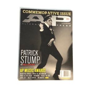 AP Magazine Patrick Stump of Fall Out Boy